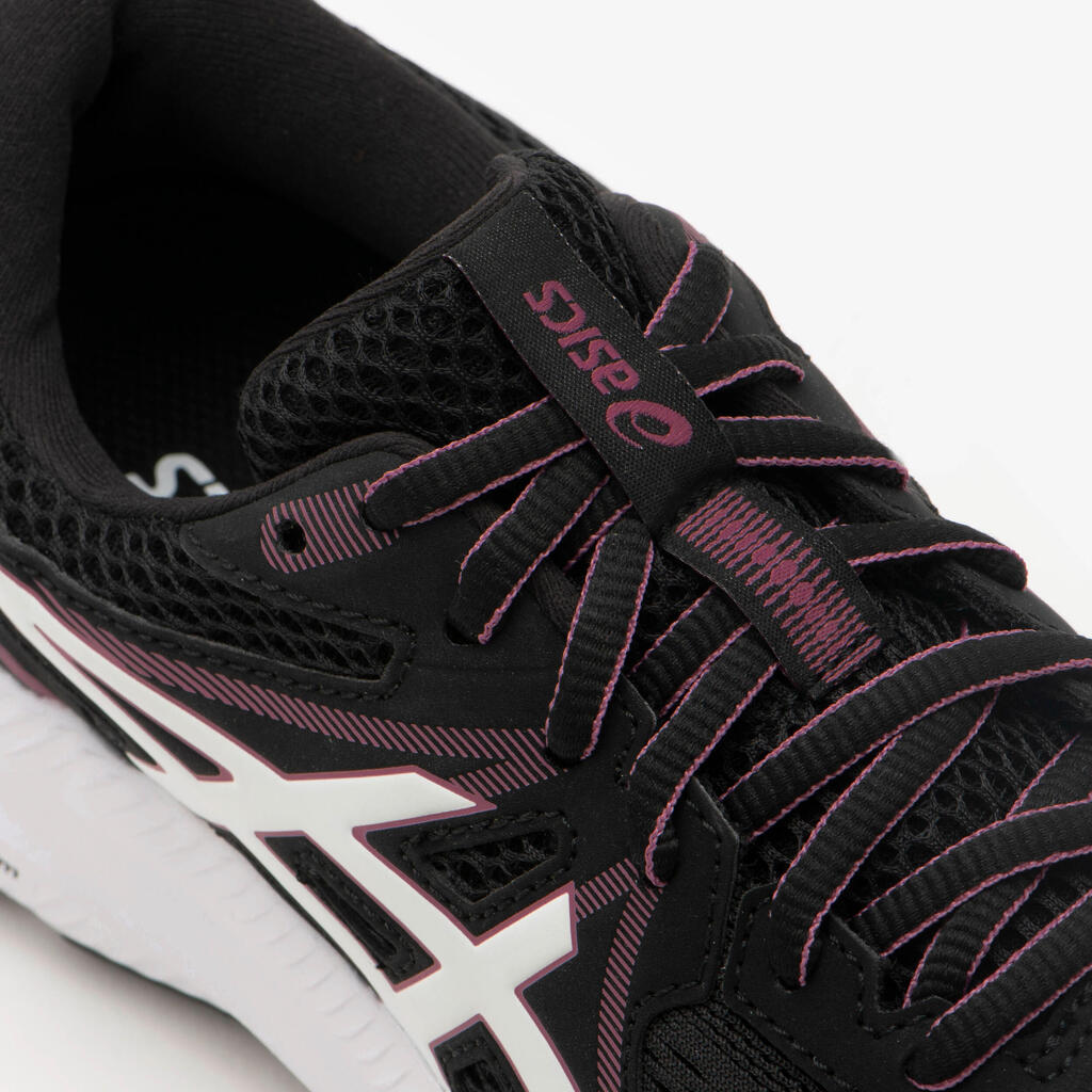 WOMEN'S ASICS GEL WINDHAWK RUNNING SHOES - BLACK PINK